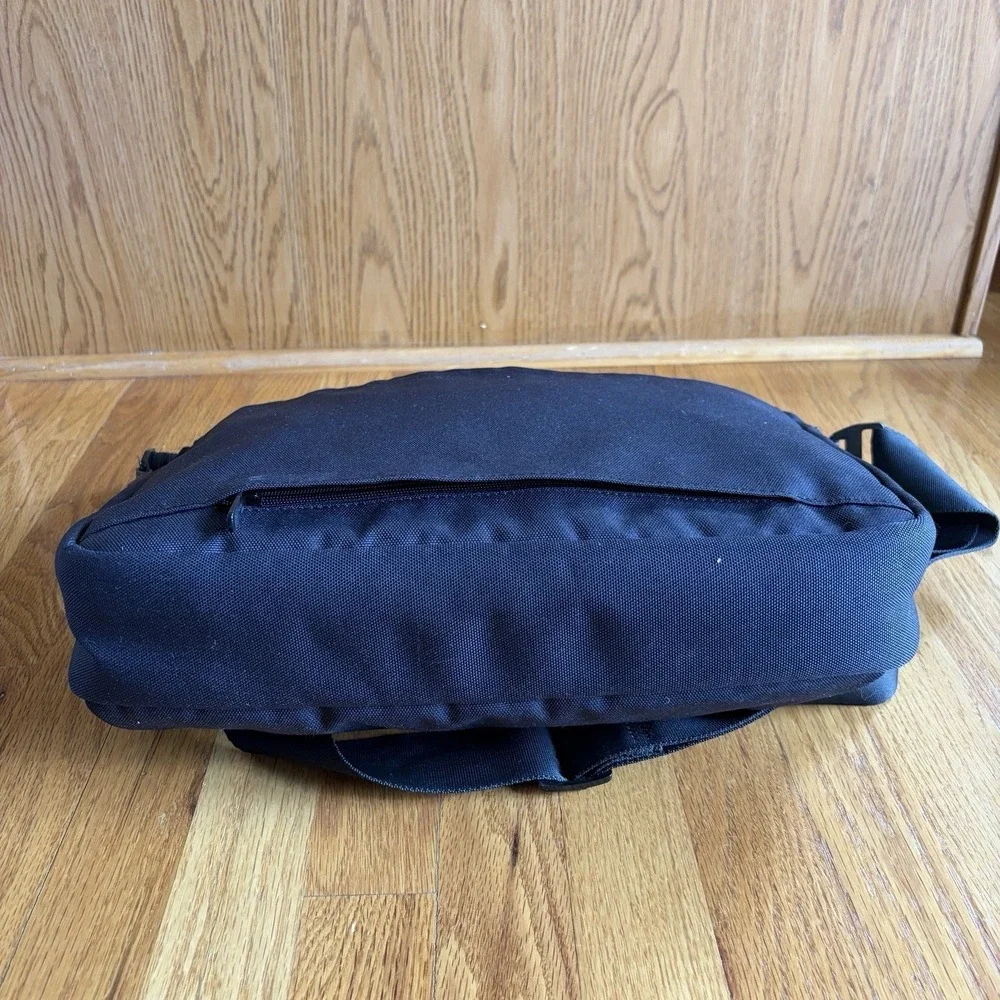 Knomo London Laptop Messenger Bag Black 15 in Padded Shoulder Briefcase